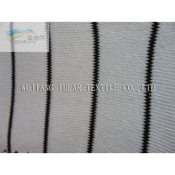 Yarn Dyed Stripe crepe Dazzle Fabric